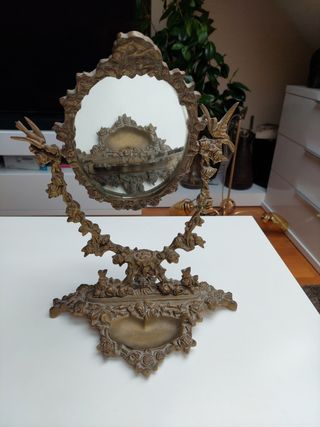 Espejo tocador de broce