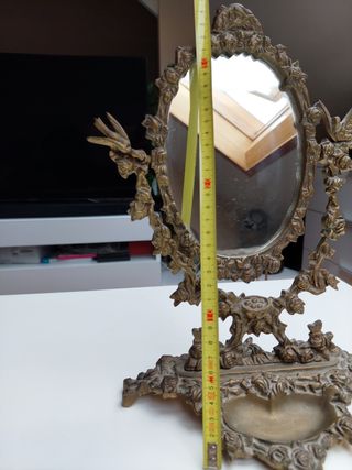 Espejo tocador de broce