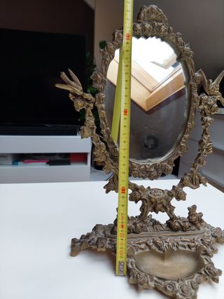 Espejo tocador de broce