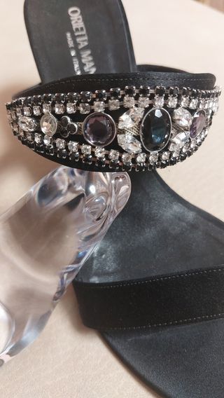 Sandalia vestir Orietta Mancini con Swarovski