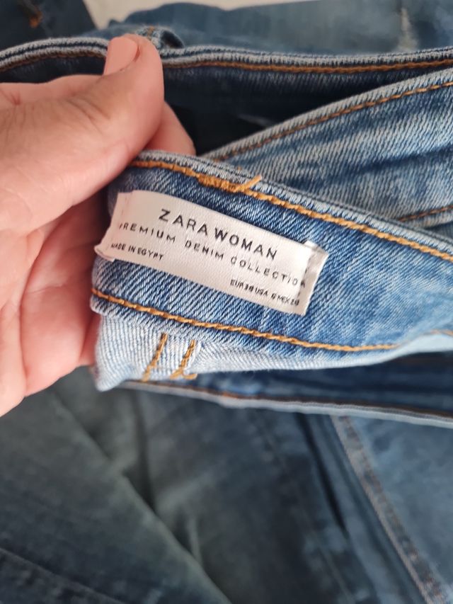 lote de pantalones vaqueros de zara