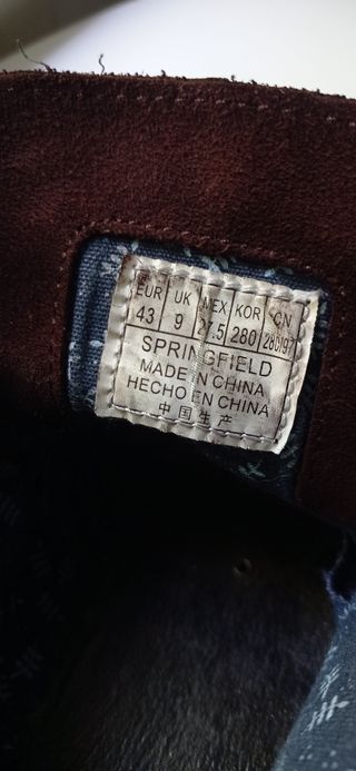 Botines Springfield ante hombre 43