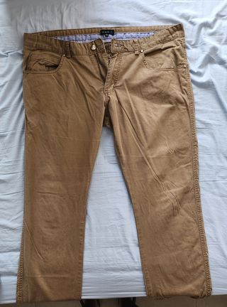 Pantalón marrón Di-Bye talla grande