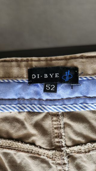 Pantalón marrón Di-Bye talla grande