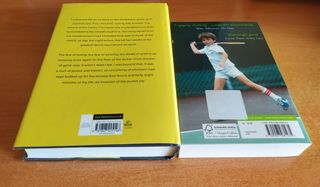 Lote libros tenis Nadal y Agassi en inglés