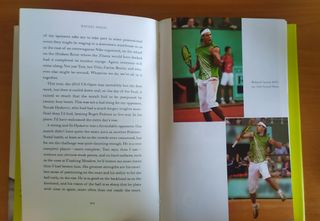 Lote libros tenis Nadal y Agassi en inglés