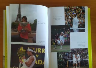 Lote libros tenis Nadal y Agassi en inglés