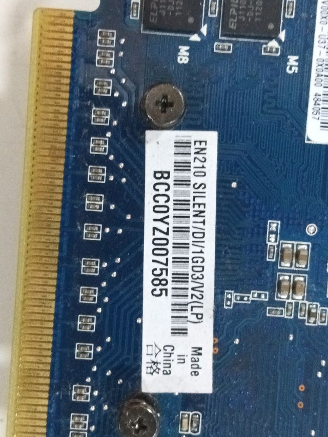 Gráfica Asus DDR3 1GB, EN210 SILENT