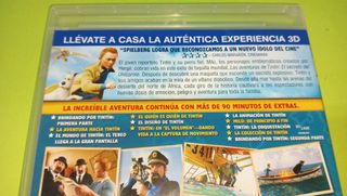 LAS AVENTURAS DE TINTIN (BLURAY 3D + BLURAY)