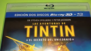 LAS AVENTURAS DE TINTIN (BLURAY 3D + BLURAY)