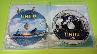 LAS AVENTURAS DE TINTIN (BLURAY 3D + BLURAY)