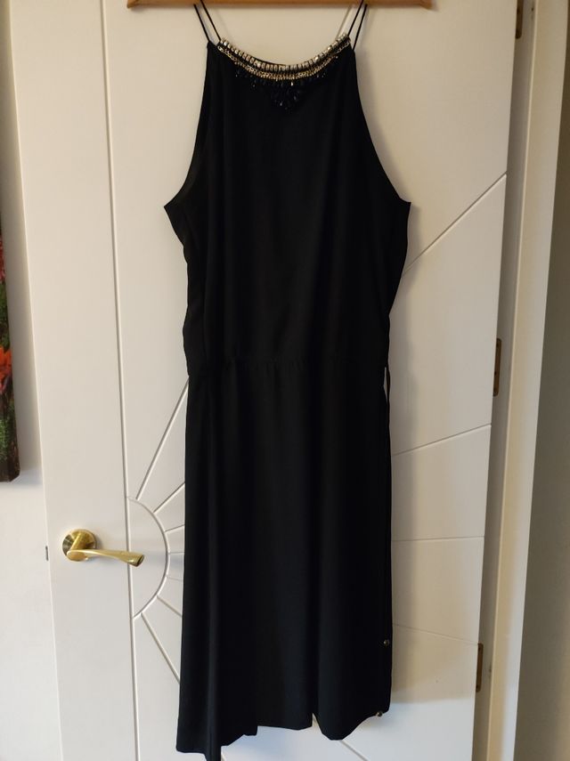 vestido negro fiesta