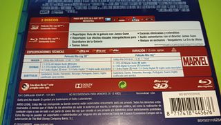 GUARDIANES DE LA GALAXIA (BLURAY 3D + BLURAY 2D)