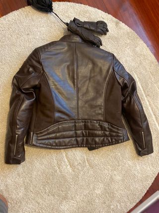Chaqueta moto Rev’it mujer + guantes