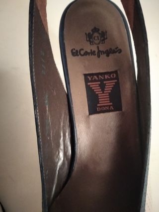 Zapatos Yanko mujer sin estrenar
