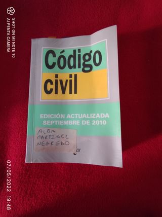 Libro Código Civil