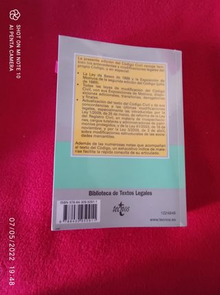 Libro Código Civil