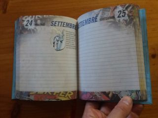 Agenda Marvel Comics 2013. En Italiano.