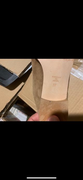 Zuecos de piel muy comodos a estrenar n 37