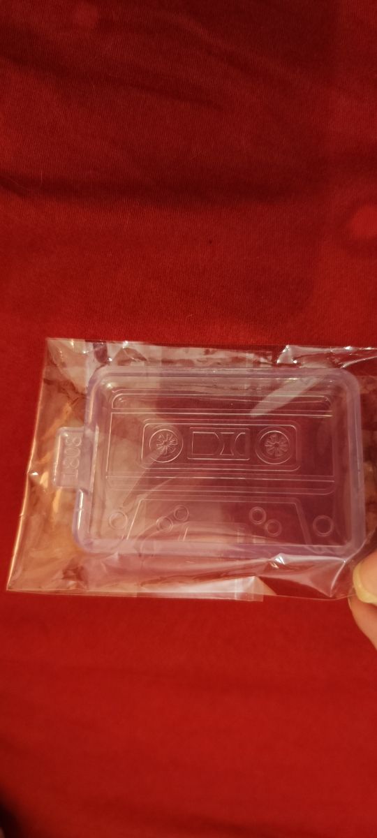 Molde Silicona cinta cassette - nuevo mmmmm