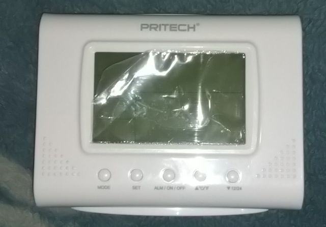 Calendario, base meteorología de sobremesa.