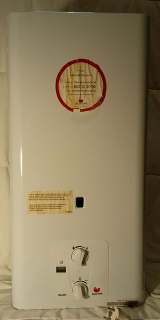 CALENTADOR DE AGUA A GAS SAUNIER DUVAL