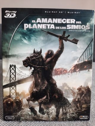 AMANECER DEL PLANETA DE LOS SIMIOS bluray 3D