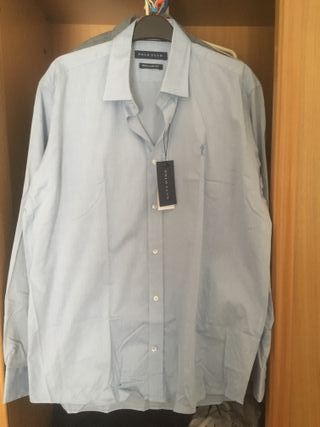 Camisa celeste Polo Club, muy bonita, a estrenar.