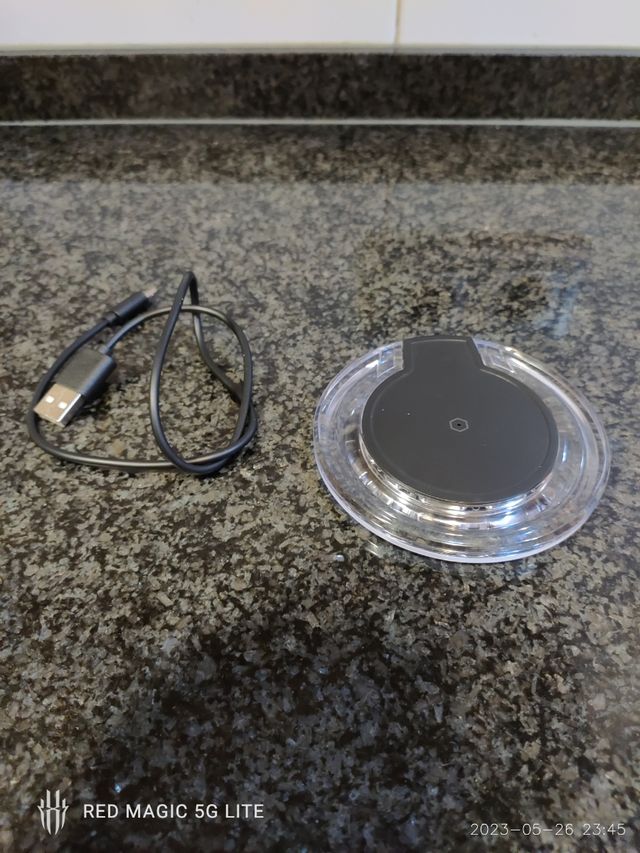 cargador inalámbrico nuevo