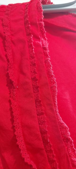 Blusa /Camisa cruzada roja