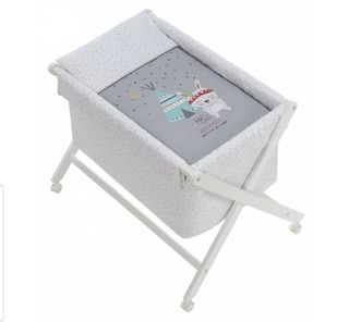 Minicuna bebé blanca (Interbaby)