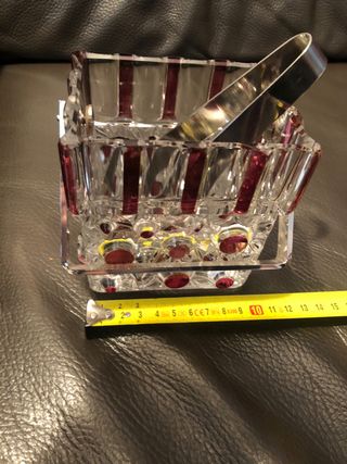 Cubitera vintage Cristal plomado