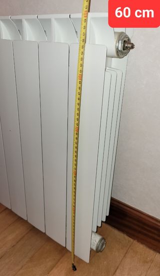 Radiador de aluminio de 60x40x10