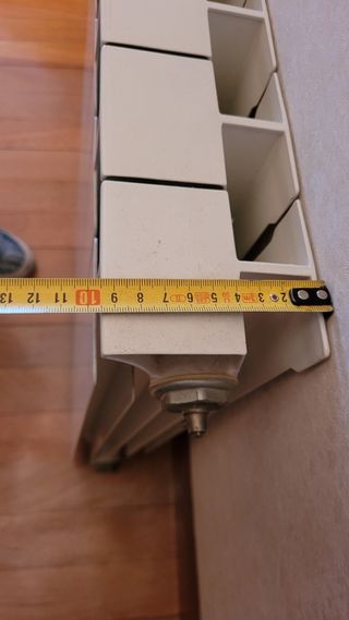 Radiador de aluminio de 60x40x10