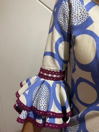 Traje flamenca corto