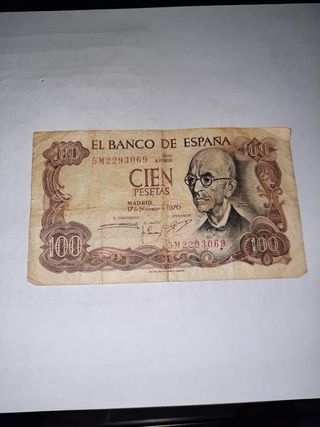 Se Vende Billete Banco de España