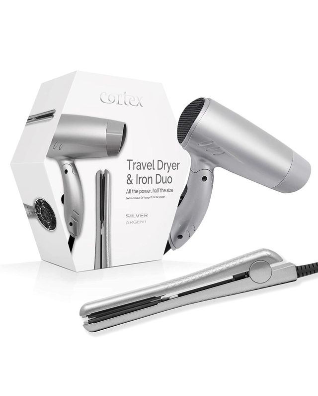 Kit piastra e asciugacapelli da viaggio