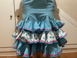Traje flamenca corto