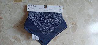 Bandana azul marino a estrenar