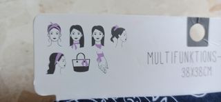 Bandana azul marino a estrenar