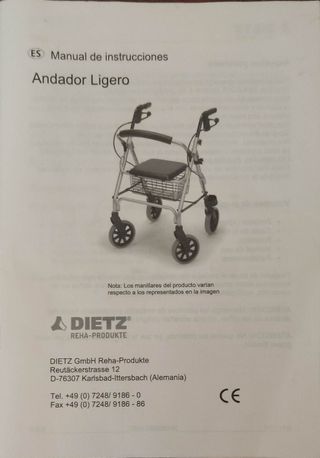 Andador adulto 