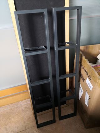 Juego de 2 estanterías para dvd