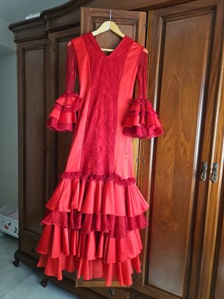Vestido flamenca 11-12 años