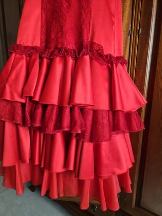 Vestido flamenca 11-12 años