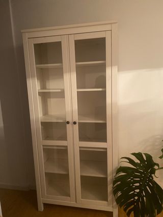 Vitrina/ estanteria/ libreria blanca