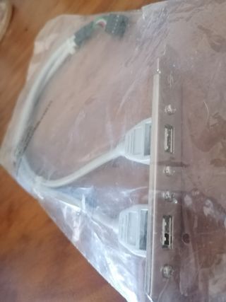 Cable USB + bracket