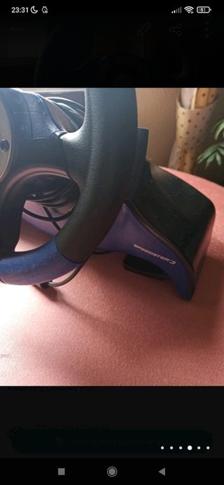 Volante y pedales PlayStation