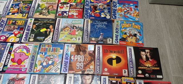 lote GAME BOY - GAME BOY COLOR - ,GAME BOY ADVANCE