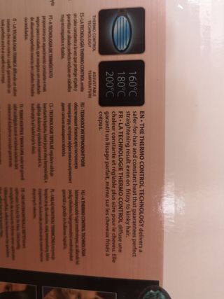 #SIN USO# ROWENTA Power Straight Cepillo Alisador