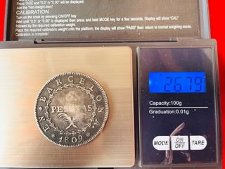 5 pesetas, Cataluña napoleónica